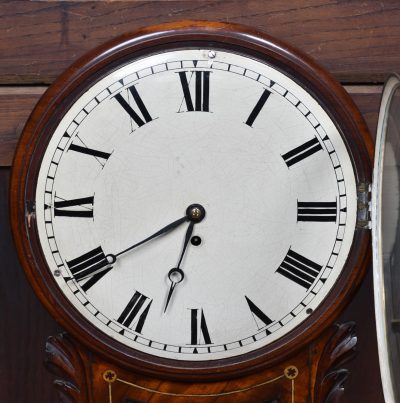 Victorian Single Fusee Wall Clock SAI3733 - Image 8
