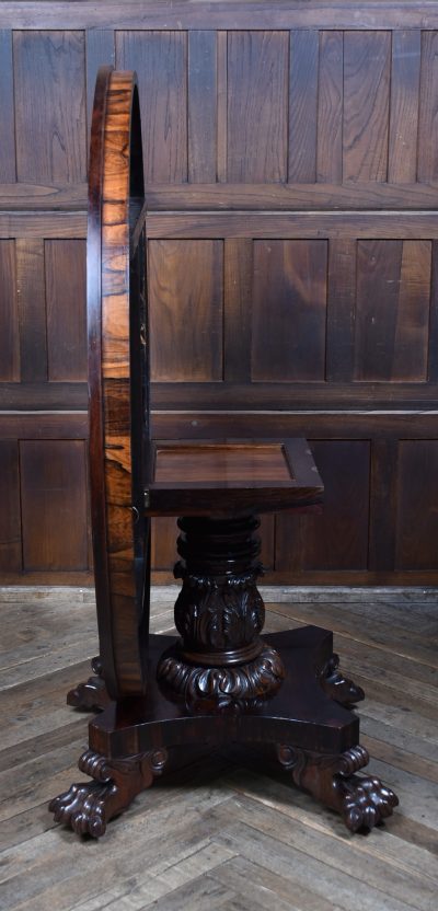 Victorian Rosewood Snap-top Table SAI3951 - Image 9