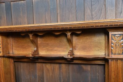 Edwardian Oak Fire Surround SAI3801 - Image 8
