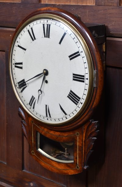 Victorian Single Fusee Wall Clock SAI3733 - Image 10