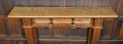 Edwardian Oak Fire Surround SAI3801 - Image 10