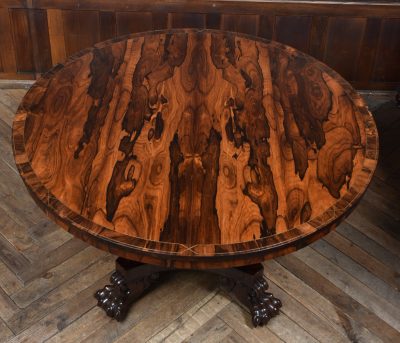 Victorian Rosewood Snap-top Table SAI3951 - Image 12