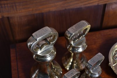Edwardian Brass Shopkeeper's Scales SAI3755 - Image 12