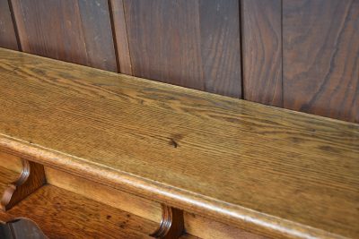 Edwardian Oak Fire Surround SAI3801 - Image 11