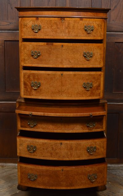 Walnut Chest On Chest SAI3092 - Image 7