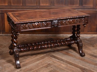 Victorian Oak Green Man Table SAI3734 - Image 2