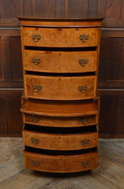 Walnut Chest On Chest SAI3092 - Image 8
