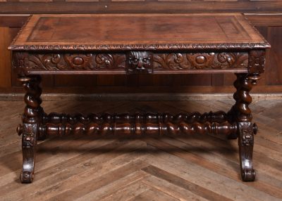 Victorian Oak Green Man Table SAI3734 - Image 3