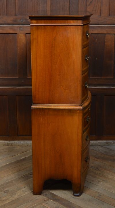 Walnut Chest On Chest SAI3092 - Image 9