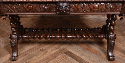Victorian Oak Green Man Table SAI3734 - Image 4