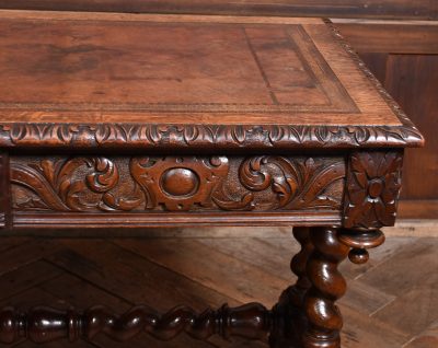 Victorian Oak Green Man Table SAI3734 - Image 5