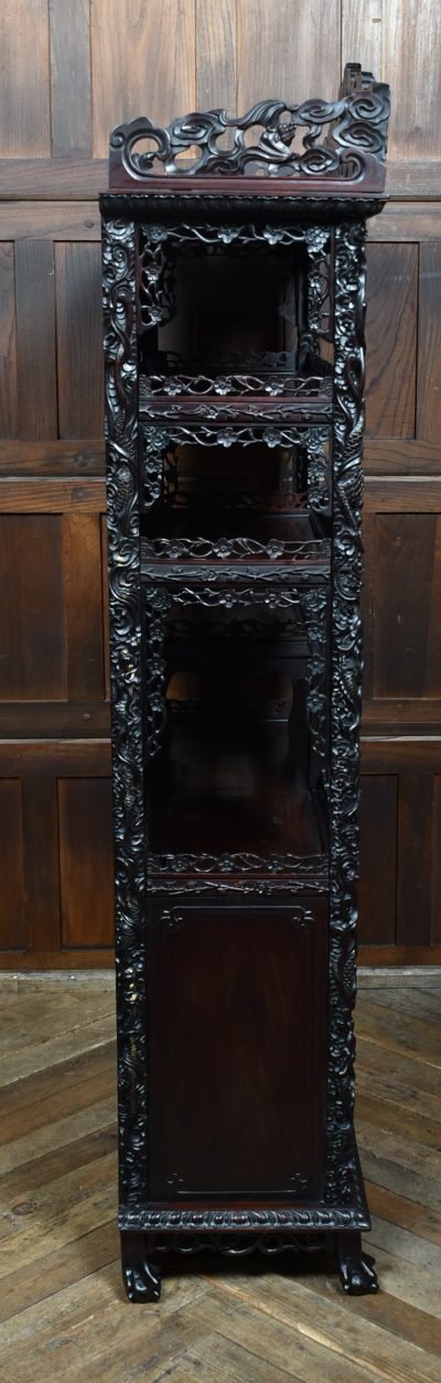 Chinese Hongmu Display Cabinet SAI3692 - Image 15