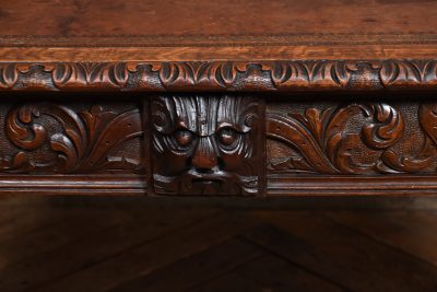 Victorian Oak Green Man Table SAI3734 - Image 6