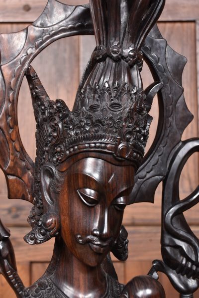 Balinese Carved Figure of a Deity SAI3662 - Image 5