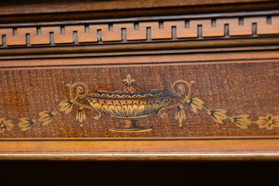 Sheraton Revival Edwardian Mahogany Display Cabinet SAI3706 - Image 4