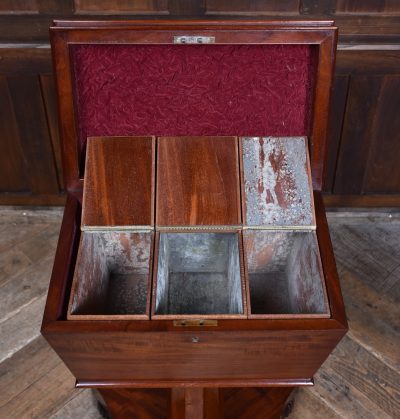 Victorian Mahogany Teapoy SAI3719 - Image 12