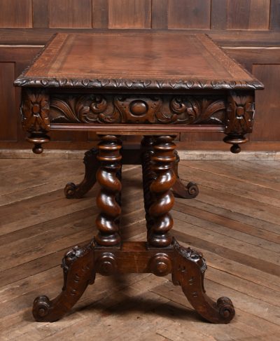 Victorian Oak Green Man Table SAI3734 - Image 9