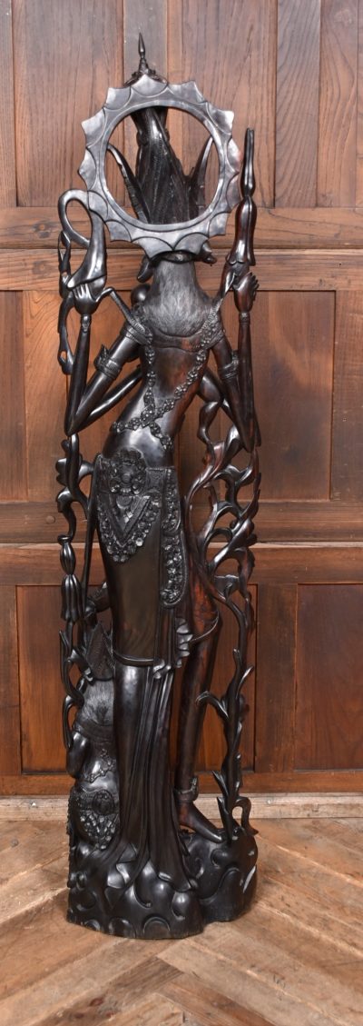 Balinese Carved Figure of a Deity SAI3662 - Image 7