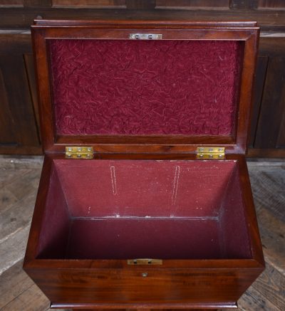 Victorian Mahogany Teapoy SAI3719 - Image 13