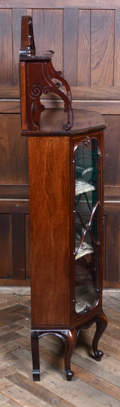 Edwardian Mahogany Display Cabinet SAI3819 - Image 12