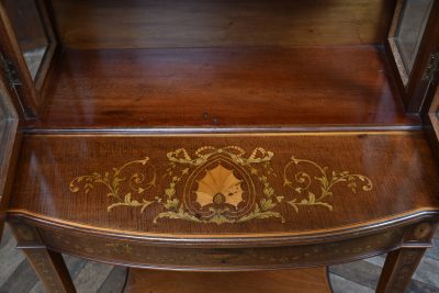 Sheraton Revival Edwardian Mahogany Display Cabinet SAI3706 - Image 7