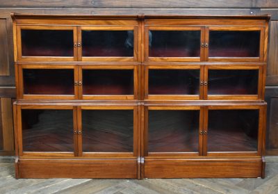 Pair Of W.M Baker & Co Edwardian Mahogany Stacking Bookcases SAI3802 - Image 7