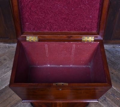 Victorian Mahogany Teapoy SAI3719 - Image 15