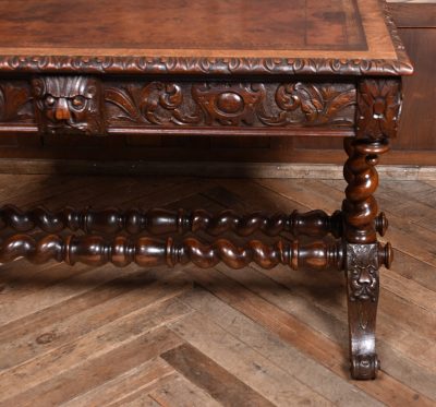 Victorian Oak Green Man Table SAI3734 - Image 12