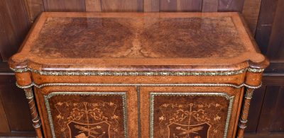 Victorian Walnut Side Cabinet SAI3748 - Image 3