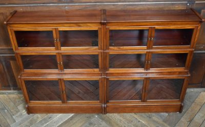 Pair Of W.M Baker & Co Edwardian Mahogany Stacking Bookcases SAI3802 - Image 8