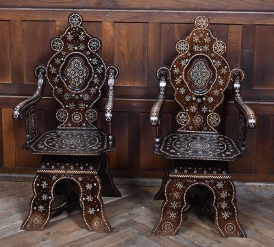 Pair Of Islamic Chairs SAI3756 - Image 3