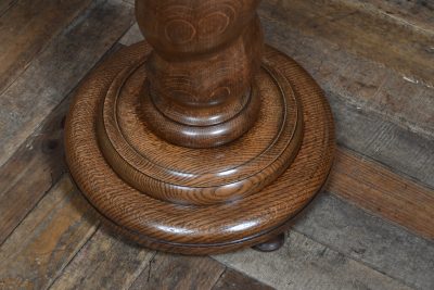 Victorian Oak Spiral Pillar SAI3693 - Image 6