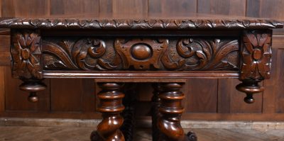 Victorian Oak Green Man Table SAI3734 - Image 16