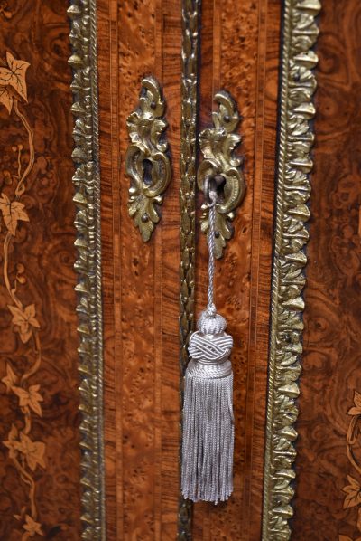 Victorian Walnut Side Cabinet SAI3748 - Image 7