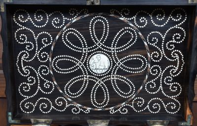 Anglo Ceylonese Trinket/ Sewing Box SAI3659 - Image 9