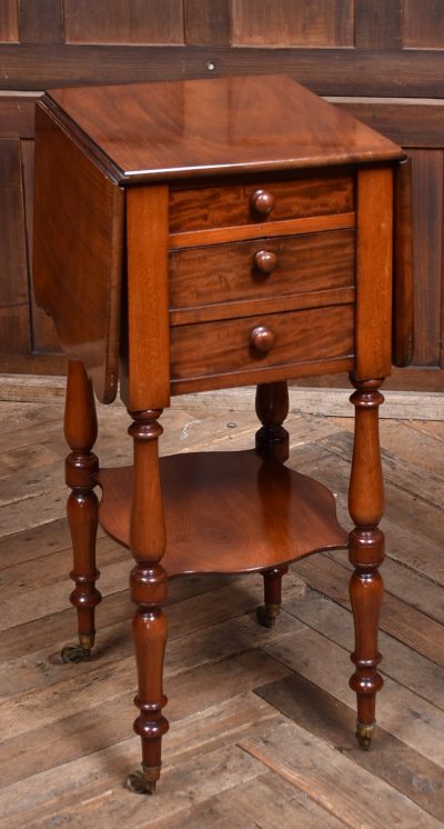 Victorian Mahogany Drop-leaf Table SAI3735 - Image 2