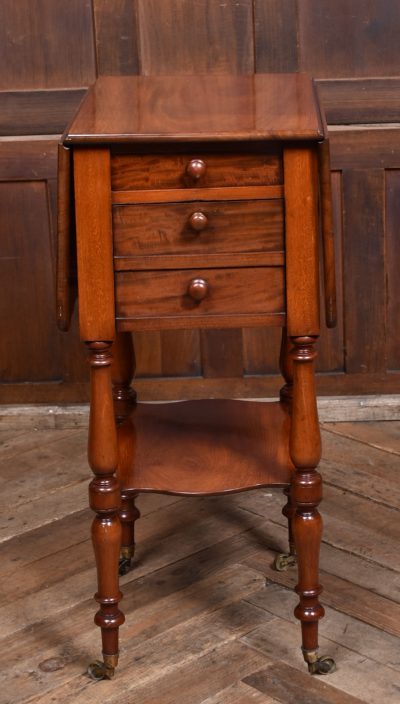 Victorian Mahogany Drop-leaf Table SAI3735 - Image 3