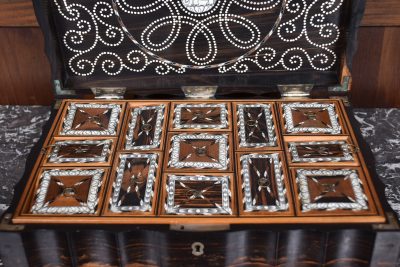 Anglo Ceylonese Trinket/ Sewing Box SAI3659 - Image 11