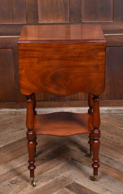 Victorian Mahogany Drop-leaf Table SAI3735 - Image 4