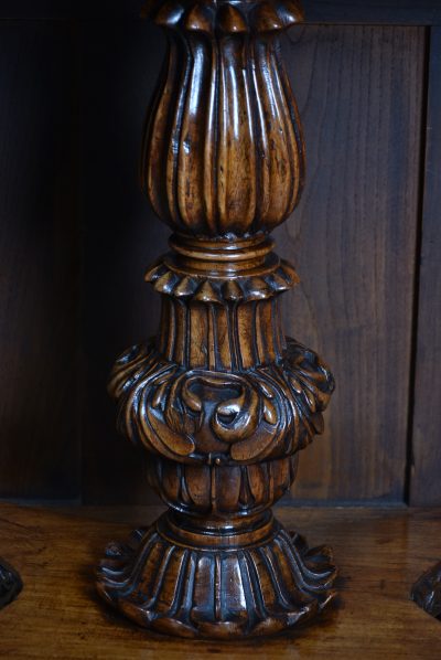 19th Century Padouk Fold-over Games Table SAI3686 - Image 10