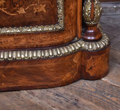Victorian Walnut Side Cabinet SAI3748 - Image 12