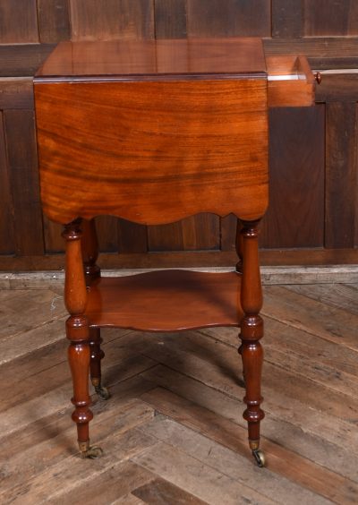 Victorian Mahogany Drop-leaf Table SAI3735 - Image 6