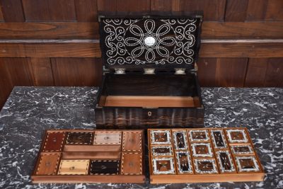 Anglo Ceylonese Trinket/ Sewing Box SAI3659 - Image 14