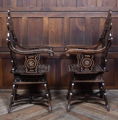 Pair Of Islamic Chairs SAI3756 - Image 12