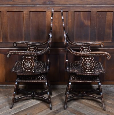 Pair Of Islamic Chairs SAI3756 - Image 14