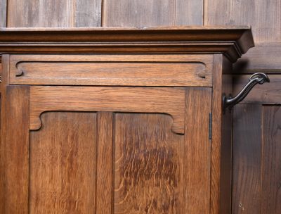 Arts & Crafts Oak Hall Stand / Robe SAI3789 - Image 2
