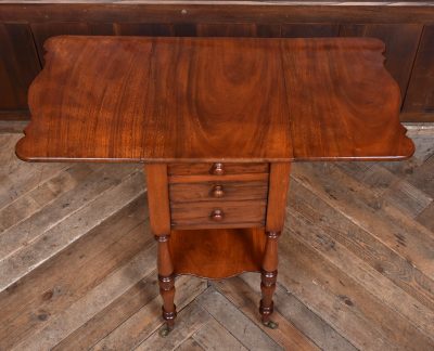 Victorian Mahogany Drop-leaf Table SAI3735 - Image 11
