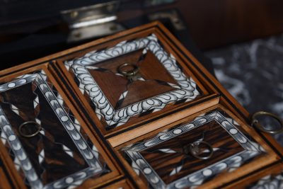 Anglo Ceylonese Trinket/ Sewing Box SAI3659 - Image 20