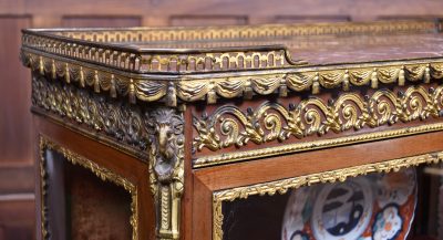 French Marble Top Vitrine / Display Cabinet SAI3721 - Image 2