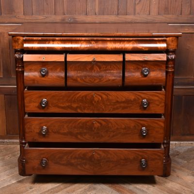 Victorian Scottish Mahogany Ogee/ Chest Of Drawers SAI3773 - Image 9